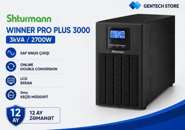 3KVA Online UPS Shturmann Winner Pro Plus