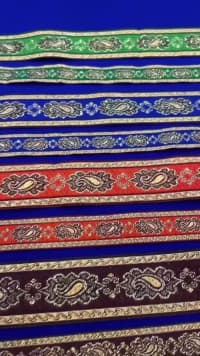 Milli geyim üçün parça və dekor materialları — şəkil 28