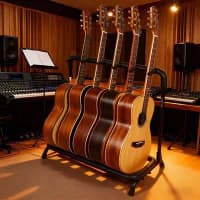 Qatlanan-tənzimlənən gitara dayaqları — şəkil 6