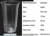 Pet stəkanlar və qapaqları — şəkil 16