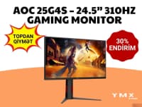 AOC 25G4S 24.5" 310Hz Gaming Monitor — şəkil 1