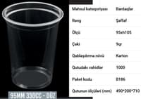 Pet stəkanlar və qapaqları — şəkil 6