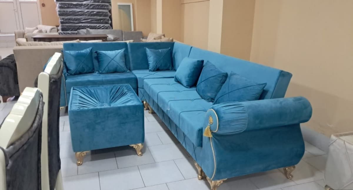 Künc divan, Qarışıq rəng