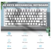 Mexaniki klaviatura Ajazz AK820 White — şəkil 3