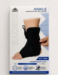 Sibote ST-7104 Ayaq Biləyi üçün Ortopedik Bandaj — şəkil 4