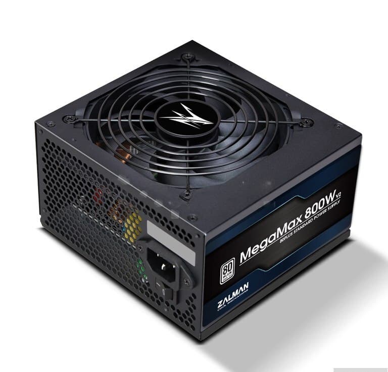 Qida bloku Zalman MegaMax 800W V2 ZM800-TXII 80 Plus