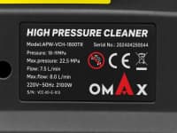 Omax APW-VCN-150PB Yüksək Təzyiqli Yuyucu, 3200W — şəkil 2