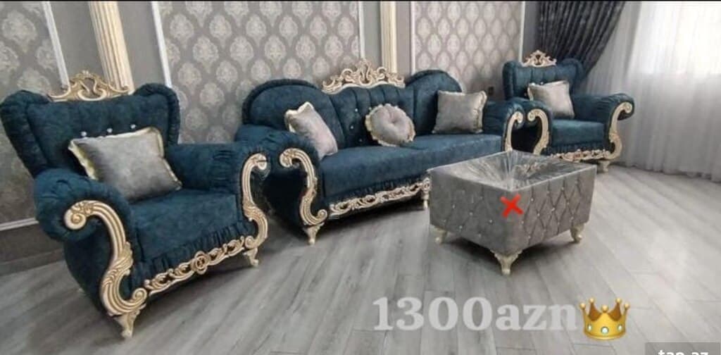 Künc divan, Qarışıq rəng
