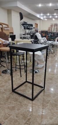 Kvadrat bağ masası, Ağ rəng — şəkil 4