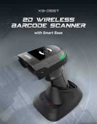 Barkod skaneri Bluetooth Qara rəng — şəkil 7
