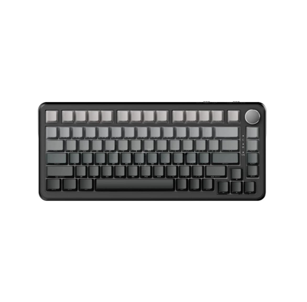 Oyun klaviaturası Ajazz AK820 MAX Gradient Grey RGB