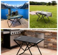 Kempinq masası qatlanan 50x30 sm və 58x36 sm — şəkil 3