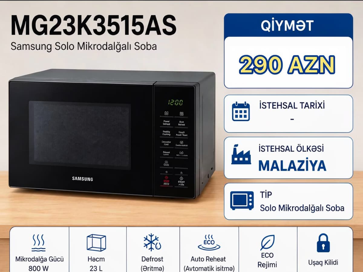 Samsung mikrodalğalı soba