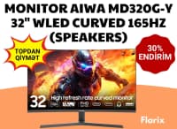 Aiwa Gaming MD320G-Y 32" Curved 165Hz Monitor — şəkil 1