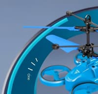 Əl sensorlu uçan mini helikopter — şəkil 5