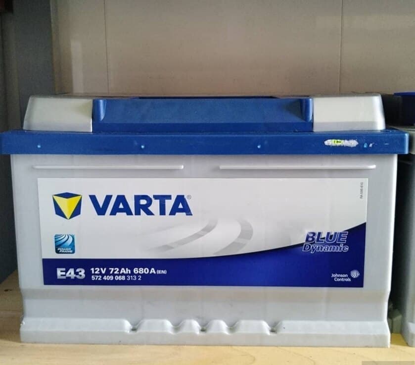 Akkumulyator Varta D43 ClarusPulus 72 Ah