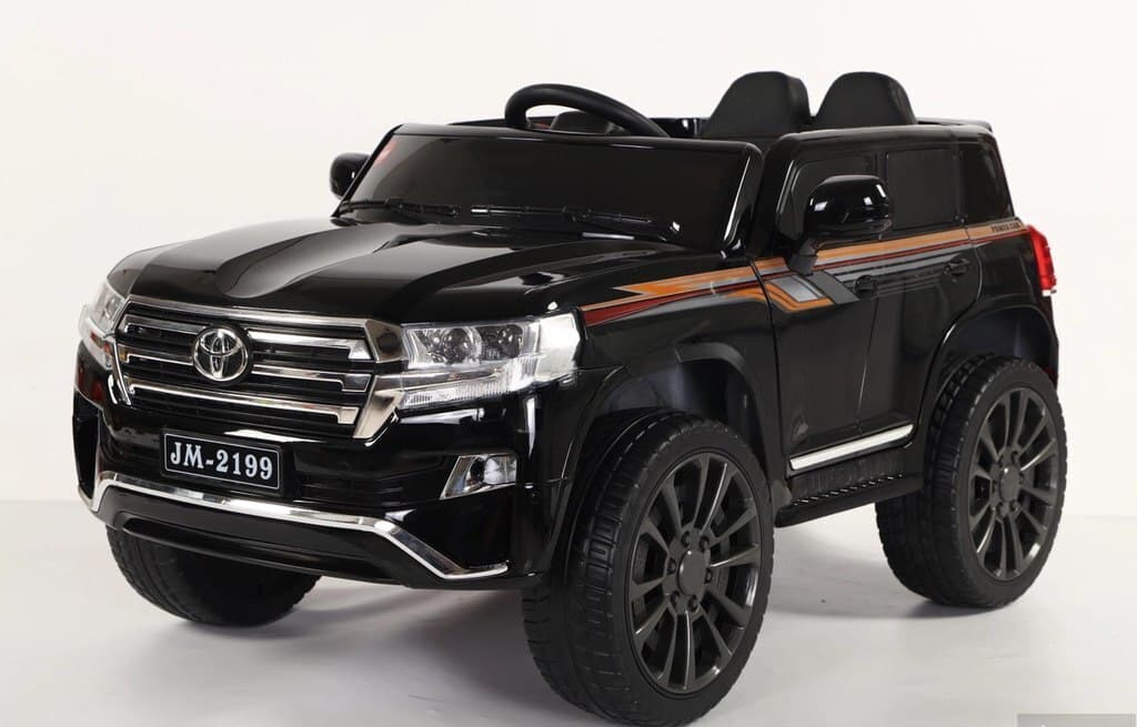 Uşaq elektromobili Toyota Land Cruiser 200 Qara