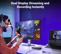 Video Capture Kartı Ugreen 4K Dual HDMI Type-C TypeC to HDMI — şəkil 3
