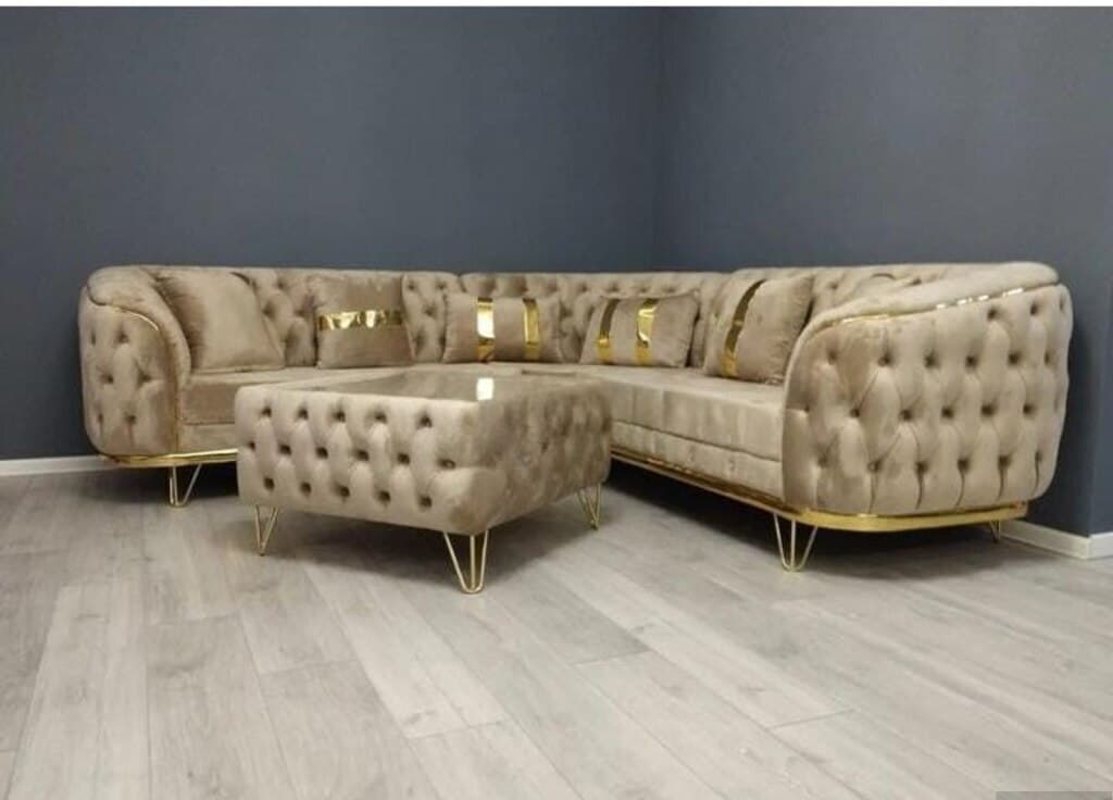 Künc divan, Qarışıq rəng