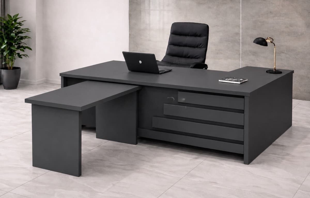 Ofis mebel dəsti Qara rəng