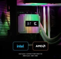 CPU maye soyuducu Zalman Alpha2 A36 ARGB White — şəkil 3