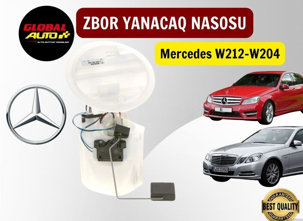 Yanacaq nasosu Mercedes W204-W212