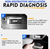 Diaqnostika cihazı OBD2 WiFi/Bluetooth — şəkil 3