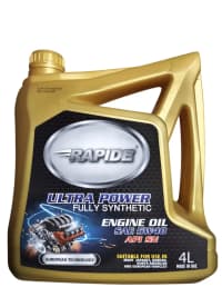 Rapide Ultra Power 5W-40 API SN Sintetik Mühərrik Yağı 4L — şəkil 2