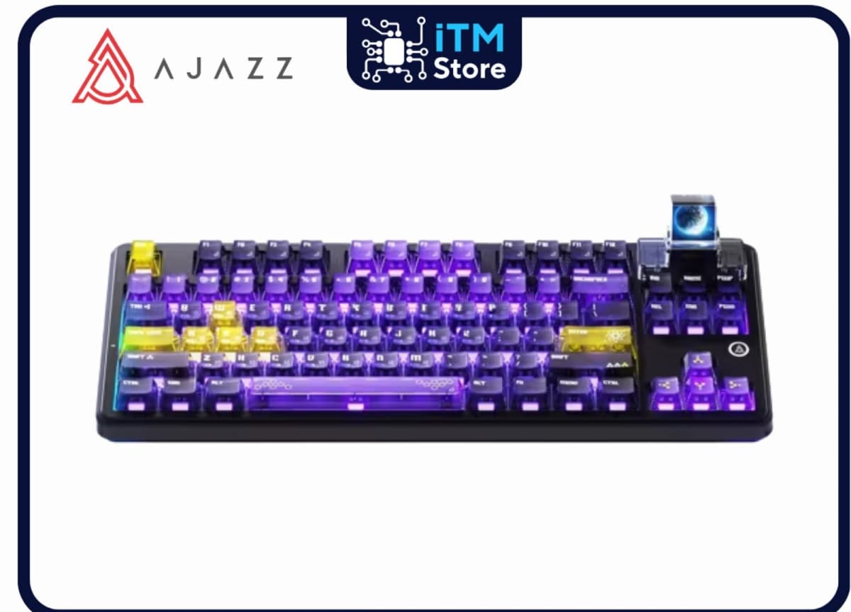 Mexaniki klaviatura Ajazz MK87 Yellow
