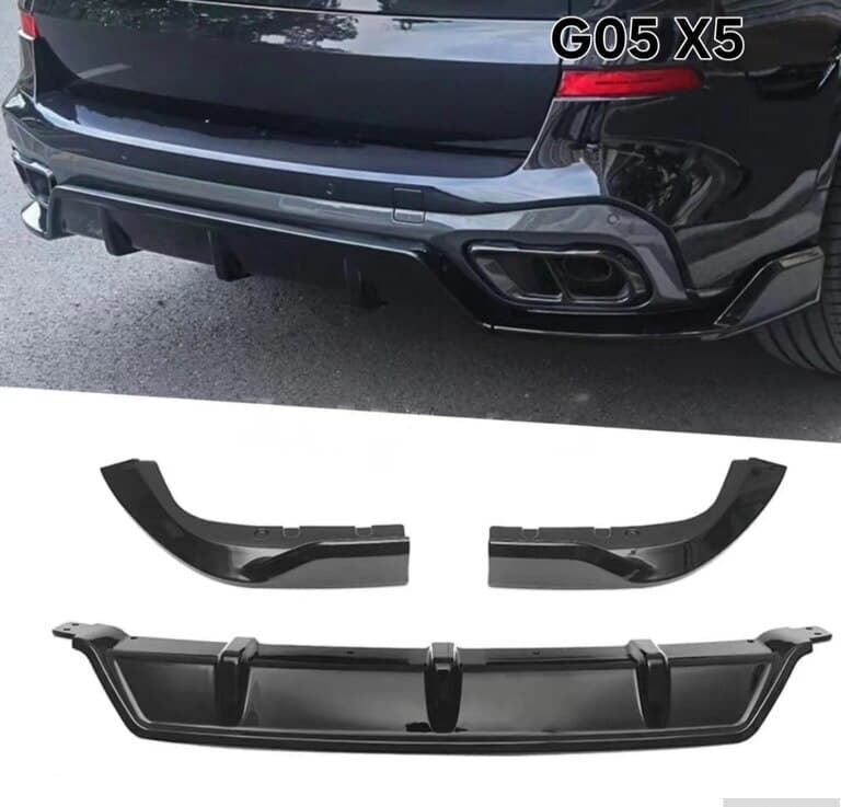 BMW X5 G05 üçün Tuning Difuzer və Lip Dəsti