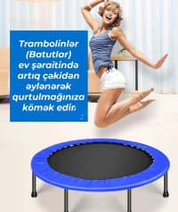 Peşəkar İdman və Əyləncə Batutu (90-120 sm) — şəkil 3