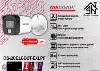 Müşahidə kamerası Hikvision DS-2CE16D0T-EXLPF 2.8mm — şəkil 1