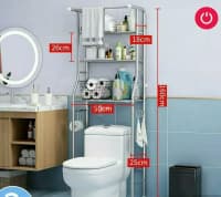 Hamam otağı rəfi Ağ rəng — şəkil 4