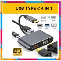 Adapter Type-C 4K Hub 4in1 4in1 4K — şəkil 6