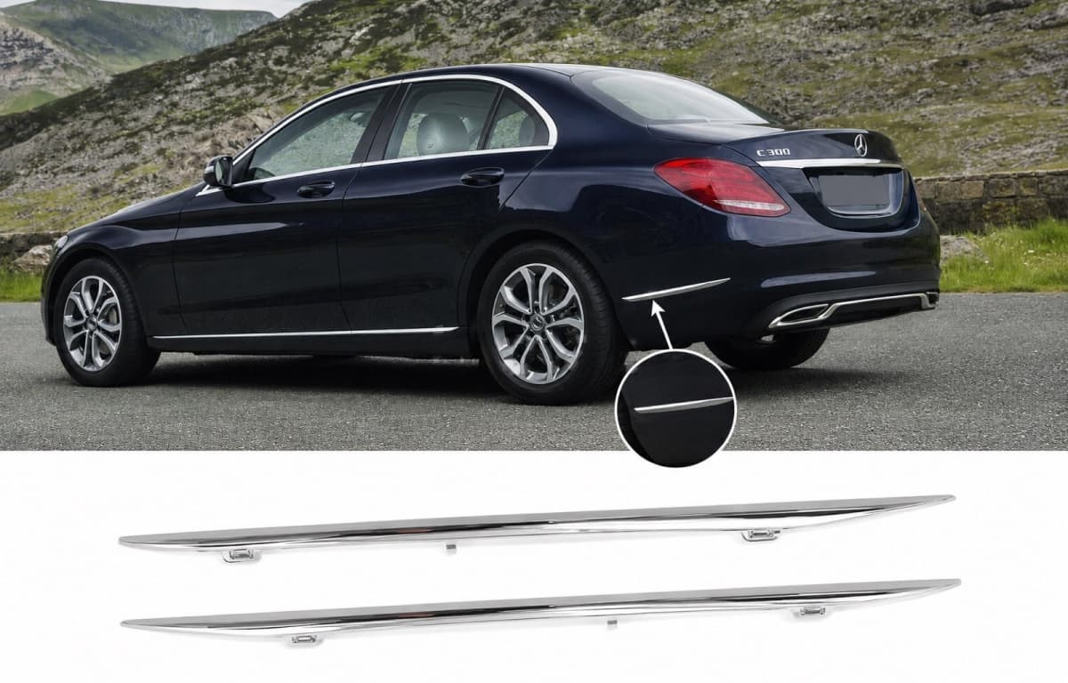 Arxa bufer nikeli Mercedes W205 C300