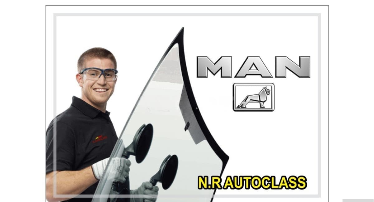 Avtomobil şüşəsi MAN modelləri üçün