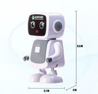 Musiqili və İşıqlı Robot Oyuncaq — şəkil 4