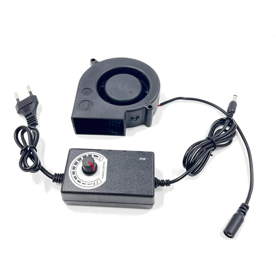 Radial fan (blower) 12V DC sürət tənzimləyicili
