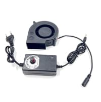 Radial fan (blower) 12V DC sürət tənzimləyicili — şəkil 1
