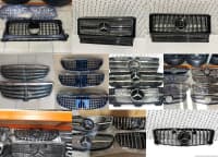 Radiator barmaqlığı Mercedes W211 GT — şəkil 5