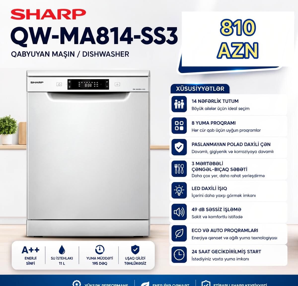 Beko qabyuyan maşın
