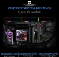 Maye soyutma Thermalright Peerless Vision 360 Black — şəkil 6