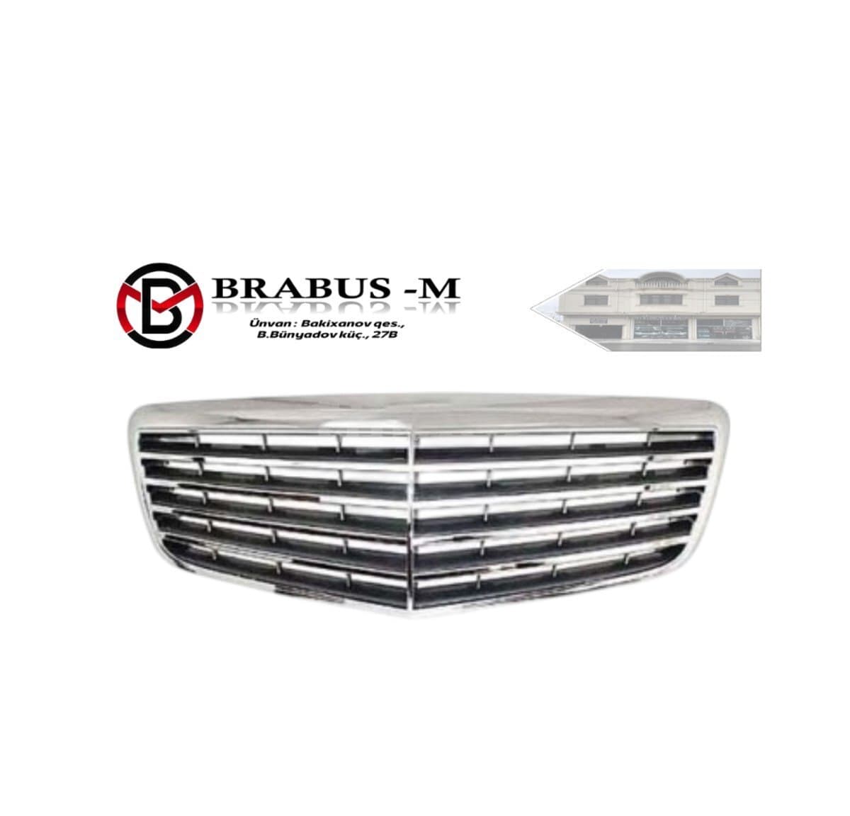 Radiator barmaqlığı Mercedes W211