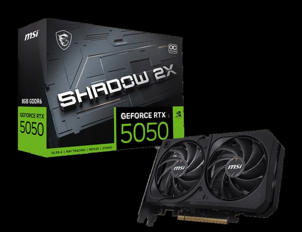 Video kart MSI GeForce RTX 5050 Shadow 2X OC 8G