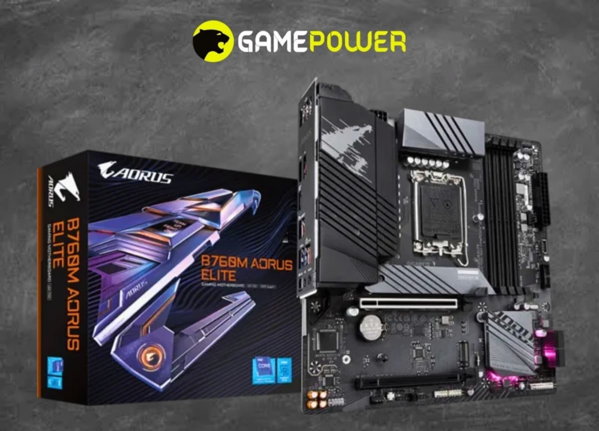 Gigabyte B760M Aorus Elite DDR5 Ana Plata