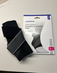 Ayaq biləyi bandajı Decathlon Ankle Support 520 4 — şəkil 3