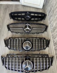 Radiator barmaqlığı Mercedes W213 6.3 AMG — şəkil 2