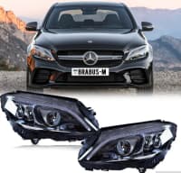 Multibeam fara Mercedes W205 — şəkil 14
