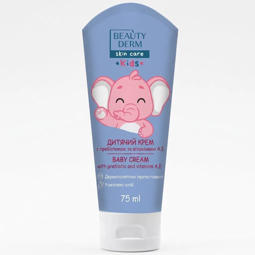 Beautyderm Uşaqlar üçün Nəmləndirici Krem, 75 ml