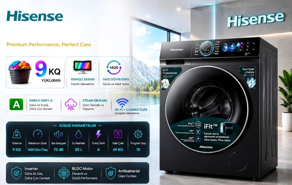 Hisense paltaryuyan maşın